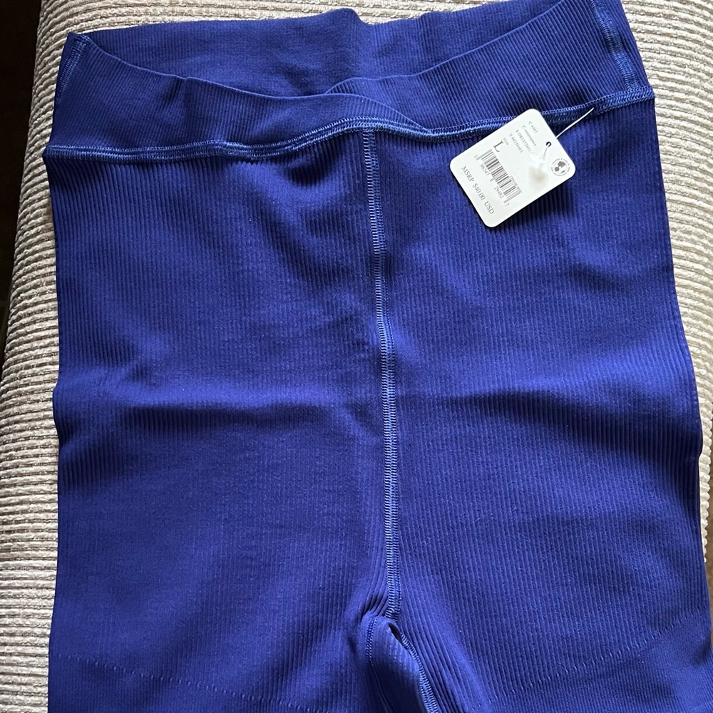 Free People Movement Free Throw Short Biker High Rise Outerspace Shorts